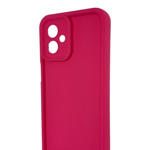 Чохол силіконовий Soft Touch для Motorola G14 малиновий (Повний захист камери) 0054373 фото