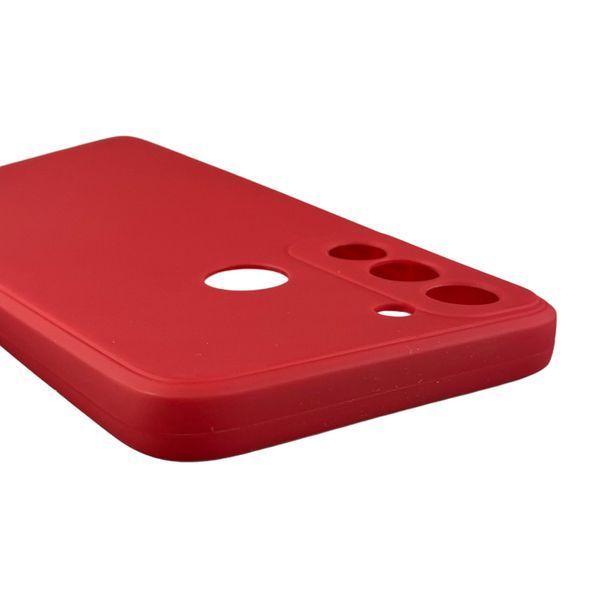 Чохол для TECNO Pop 5 LTE (BD4i) з квадратними гранями із захистом камери на техно поп 5 лте червоний 0012650 фото