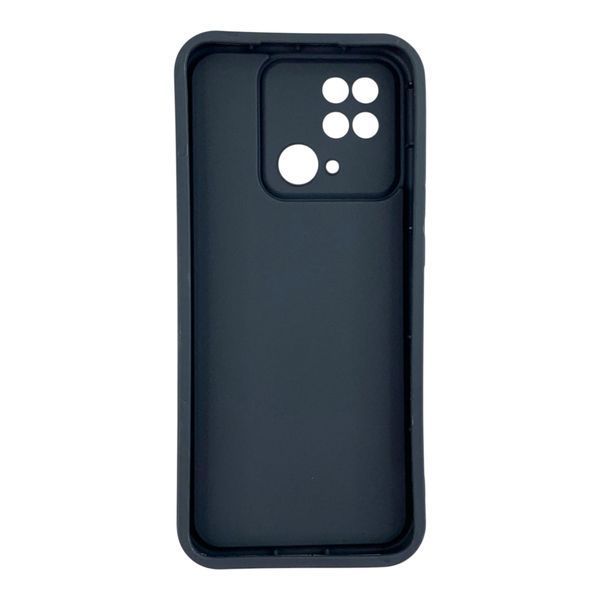 Чохол силіконовий Soft Touch з 3D принтом милі кошенята з лапками для Xiaomi POCO C40 Чорний (Повний захист камери) 0059615 фото
