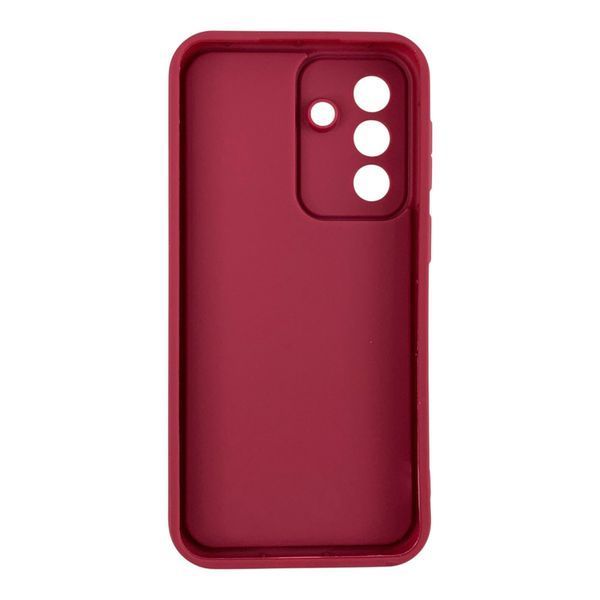 Чехол силиконовый Soft Touch с 3D принтом для Samsung Galaxy A57 5G бордовый (Полная защита камеры) 0057627 фото