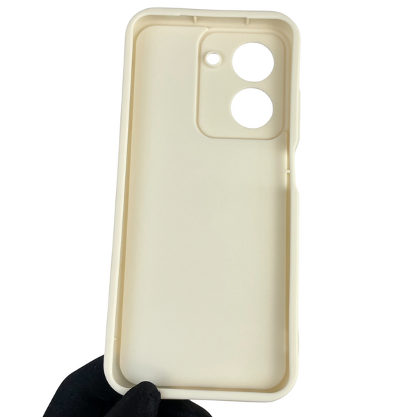 Чехол силиконовый Soft Touch с 3D принтом Майнкрафт для Xiaomi Redmi A5 EU молочный (Полная защита камеры) 0041536 фото