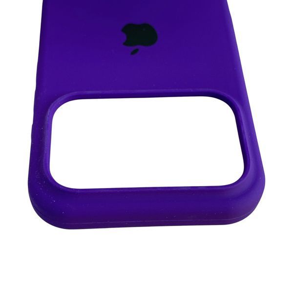 Чехол Silicone Case для Apple iPhone 17 Pro фиолетовый Grape (soft touch, закрытый низ) 0077066 фото