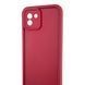 Чохол силіконовий Soft Touch для Samsung Galaxy A03 бордовий (Повний захист камери) 0053941 фото 4
