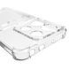 Чехол для Xiaomi POCO X6 с бронь углами с карманом для k-pop на сяоми поко х6 прозрачный 0008323 фото 5