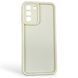 Чехол силиконовый Soft Touch для Samsung Galaxy S21 Plus молочный (Полная защита камеры) 0054041 фото 1
