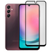 Защитное стекло МАТОВОЕ для телефона Samsung Galaxy A24 (SM-A245F) противоударное на самсунг а24 черное 0039036 фото 1