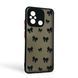 Чохол для телефона Xiaomi Redmi 12C с 3D принтом бантиків із захистом камери на сяомі редмі 12с чорний 0033602 фото 1