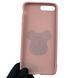 Чохол для Apple iPhone 7 Plus дитячий бір брік з 3д малюнком айфон 7 плюс бежевий 0012053 фото 2