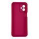 Чохол силіконовий Soft Touch для Motorola G14 малиновий (Повний захист камери) 0054373 фото 2
