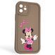 Чехол силиконовый оригинальный Soft Touch с 3D принтом волшебной минни маус для Apple iPhone 12 коричневый (Полная защита камеры) 0049492 фото 1