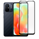 Защитное стекло МАТОВОЕ для телефона Xiaomi Redmi 12C противоударное полноэкранное на сяоми редми 12с черное 0039307 фото 1