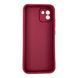 Чохол силіконовий Soft Touch для Samsung Galaxy A03 бордовий (Повний захист камери) 0053941 фото 2
