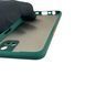 Чохол для телефона OPPO A92 з високими бортами із захистом камери на оппо а92 темно-зелений 0025935 фото 3