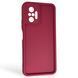 Чехол силиконовый Soft Touch для Xiaomi Redmi Note 10 Pro 4G бордовый (Полная защита камеры) 0044103 фото 1