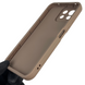 Чехол силиконовый Soft Touch для Xiaomi Mi 11 Lite коричневый (Полная защита камеры) 0039751 фото 4