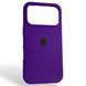 Чехол Silicone Case для Apple iPhone 17 Pro фиолетовый Grape (soft touch, закрытый низ) 0077066 фото 1