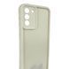 Чехол силиконовый Soft Touch для Samsung Galaxy S21 Plus молочный (Полная защита камеры) 0054041 фото 3