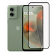 Захисне скло для телефона Motorola G55 (PB5U0011RS) протиударне повноекранне на моторола г55 чорне 0038548 фото 1
