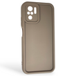 Чохол силіконовий Soft Touch для Xiaomi Poco M5s коричневий (Повний захист камери) 0039932 фото