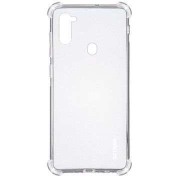 Чехол для Samsung Galaxy A11 SM-A115F с бронь углами выше экрана противоударный на самсунг а11 прозрачный 0002450 фото