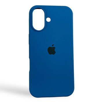 Чохол Silicone Case для Apple iPhone 17 темно-синій Navy Blue (soft touch, закритий низ) 0061930 фото