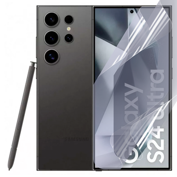 Плёнка гидрогелевая для Samsung Galaxy S24 Ultra (SM-S928B) МАТОВАЯ на самсунг с24 ультра прозрачная 0003874 фото