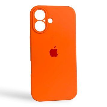 Чохол Silicone Case для Apple iPhone 17 помаранчевий Orange (софт-тач, закрита камера) 0061880 фото