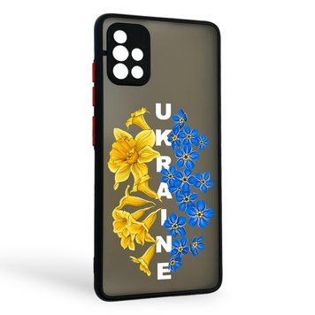 Чехол для телефона Samsung Galaxy A51 (SM-A515F) с 3D принтом патриотическим с высокими бортами на самсунг а51 черный 0038015 фото