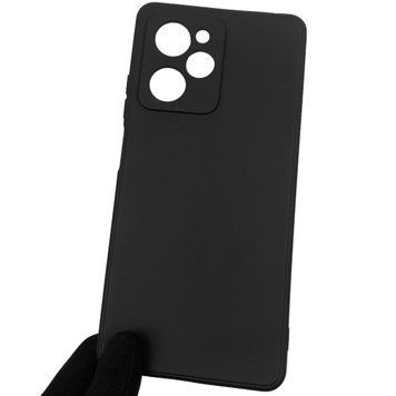 Чохол для Xiaomi POCO X5 Pro 5G з квадратними гранями із захистом камери на сяомі х5 про 5г чорний 0001224 фото