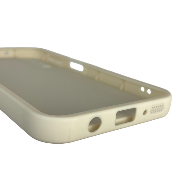 Чохол силіконовий Soft Touch для Samsung Galaxy A7 2018 (SM-A750) молочний (Повний захист камери) 0039702 фото