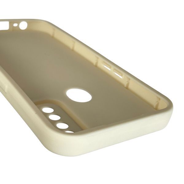 Чехол силиконовый Soft Touch с 3D принтом смешного теда мишки для Oppo A31 молочный (Полная защита камеры) 0049382 фото