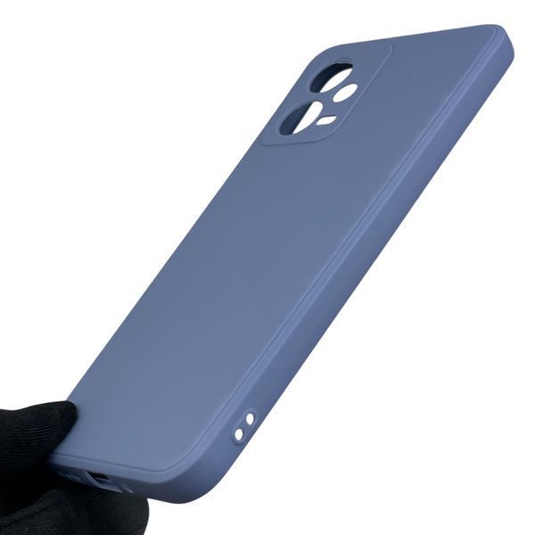 Чохол для Xiaomi Redmi Note 12 5G з квадратними гранями із захистом камери на сяомі нот 12 5г блакитний 0012702 фото