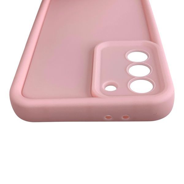 Чохол силіконовий Soft Touch для Samsung Galaxy S21 Plus рожевий (Повний захист камери) 0054042 фото