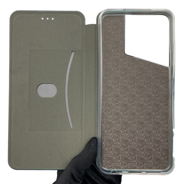 Чехол-книжка для Tecno Pova Neo 3 LH6n с подставкой на техно пова нео 3 зелёная 0002158 фото