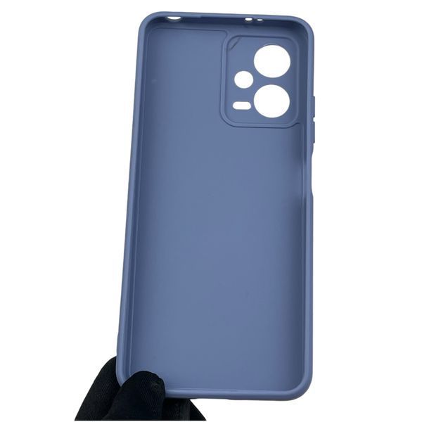 Чохол для Xiaomi Redmi Note 12 5G з квадратними гранями із захистом камери на сяомі нот 12 5г блакитний 0012702 фото