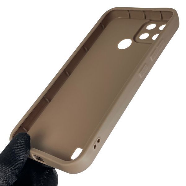 Чохол силіконовий Soft Touch з 3D принтом для Realme C21Y коричневий (Повний захист камери) 0044413 фото