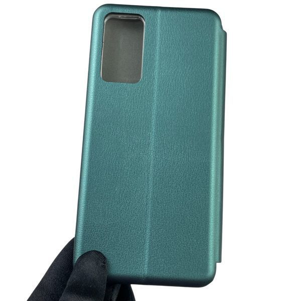 Чехол-книжка для Xiaomi Redmi Note 12 Pro 4G из экокожи с подставкой на сяоми редми нот 12 про 4г зелёная 0013282 фото