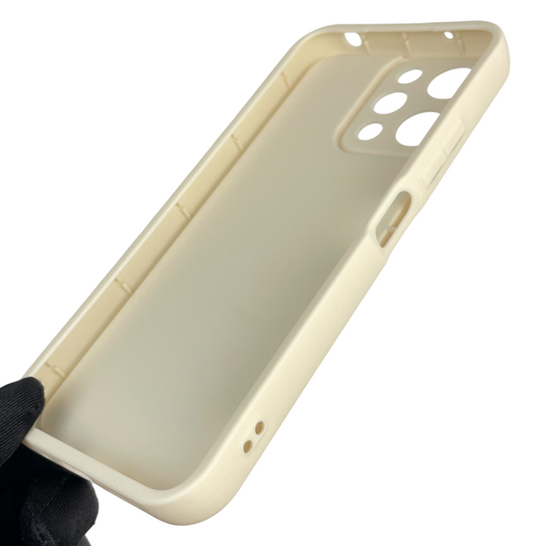 Чохол силіконовий Soft Touch для Xiaomi Redmi 12 молочний (Повний захист камери) 0039802 фото