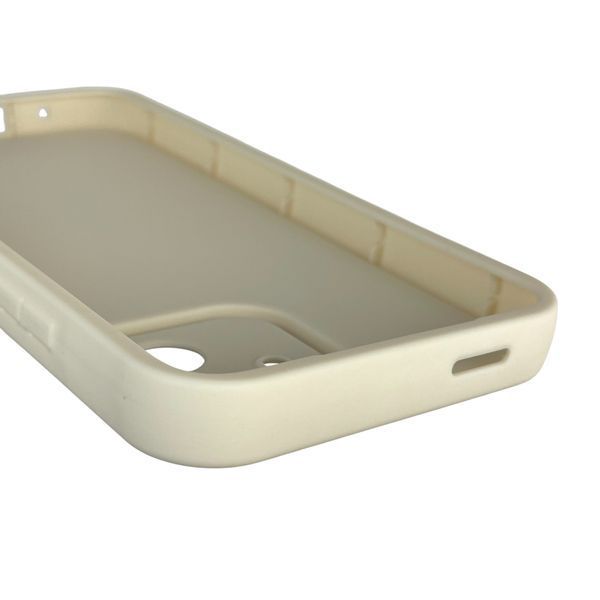 Чехол силиконовый оригинальный Soft Touch с 3D принтом злой котик для Xiaomi Redmi A1 молочный (Полная защита камеры) 0046737 фото