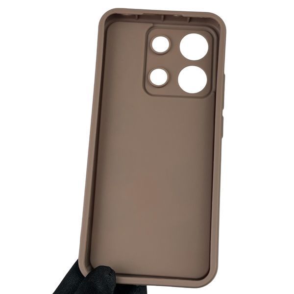 Чохол для Xiaomi Redmi Note 13 4G з 3д малюнком дитячий жіночий об'ємний на сяомі редмі нот 13 4г коричневий 0011950 фото