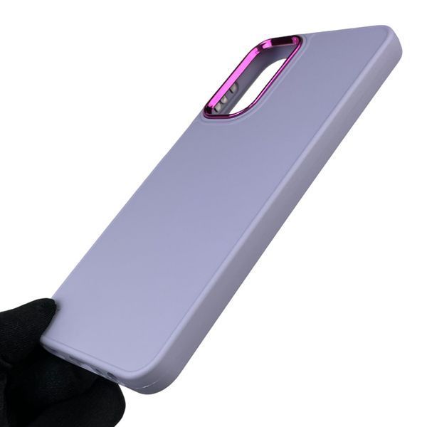 Чехол для Samsung Galaxy M13 4G (SM-M135) с защитой на камеры с микрофиброй на самсунг м13 4г сиреневый 0012170 фото