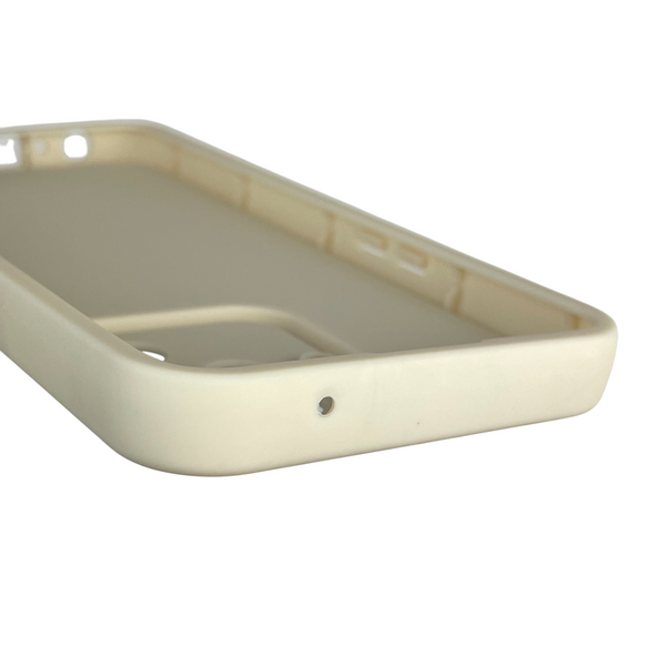 Чохол силіконовий Soft Touch з 3D принтом жіночим для Oppo Reno 5 Lite молочний (Повний захист камери) 0042545 фото