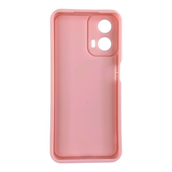 Чохол силіконовий Soft Touch з 3D принтом милі кошенята з лапками для Motorola Moto G24 (PB1E0003RS) Рожевий (Повний захист камери) 0059566 фото
