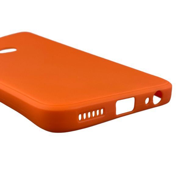 Чохол для TECNO Pop 5 LTE (BD4i) з квадратними гранями із захистом камери на техно поп 5 лте помаранчевий 0012651 фото