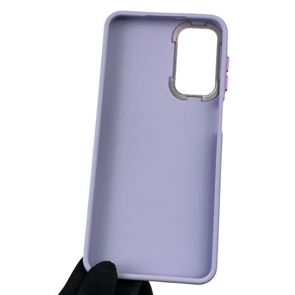 Чехол для Samsung Galaxy M13 4G (SM-M135) с защитой на камеры с микрофиброй на самсунг м13 4г сиреневый 0012170 фото