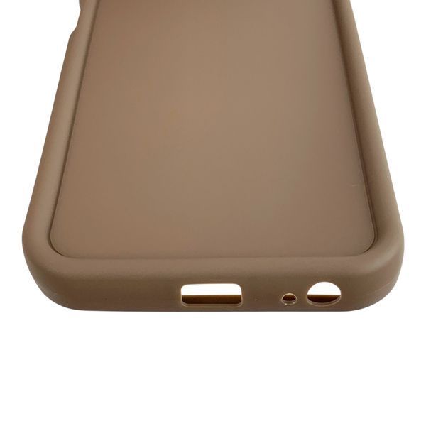 Чохол силіконовий Soft Touch для Tecno Spark Go 3 (KN3) коричневий (Повний захист камери) 0054481 фото