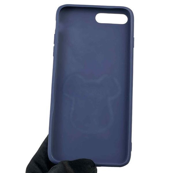 Чохол для Apple iPhone 7 Plus дитячий бір брік з 3д малюнком айфон 7 плюс темно-синій 0012054 фото