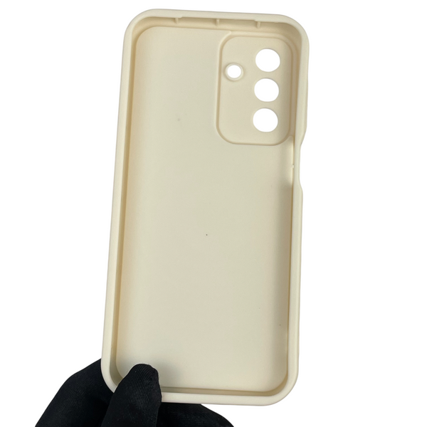 Чохол силіконовий Soft Touch з 3D принтом жіночим для Samsung Galaxy A26 (SM-A266) молочний (Повний захист камери) 0042711 фото