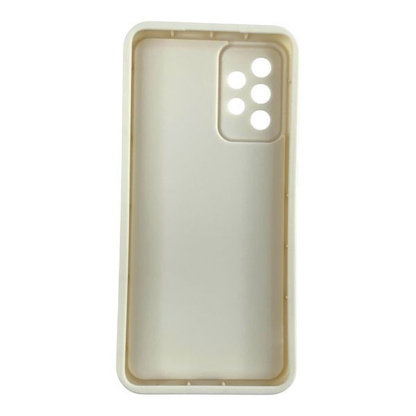 Чехол силиконовый Soft Touch для Samsung Galaxy A72 молочный (Полная защита камеры) 0053992 фото