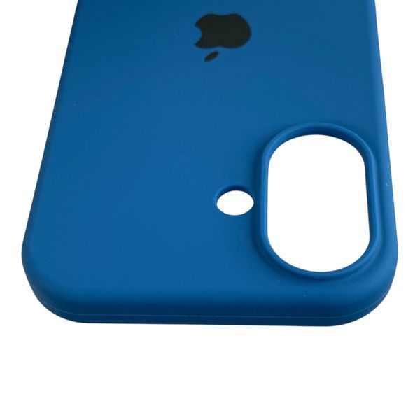 Чехол Silicone Case для Apple iPhone 17 темно-синий Navy Blue (soft touch, закрытый низ) 0061930 фото